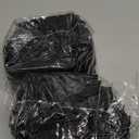 EUSOAR Black Mini Gift Wrap Bags, 50 Pack 4x2.75x4.5 inches Paper Bags with Handles, Heavy Duty Totes Bulk for Wedding, Grocery, Boutique, Retail, Business, Party Favors, Baby Showers, Birthdays