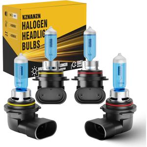 Fit For Honda Accord Sedan 1990-2012 General Upgrade Halogen Headlight Bulbs,9005+9006/HB4 High Low Beam Headlamp Lights Combo,6500K Cool White 100W 400% Brightness Halogen Bulb,Plug n Play,4 Pcs
Amazon's Choice
