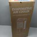 Portable Windowless Air Conditioners, 3-IN-1 Swamp Cooler, Evaporative Air Cooler, 6 Speeds & 3 Modes, 3-Gal Water Tank for Cooling, 20 FT/S Remote Control, Portable Air Cooler for Indoors