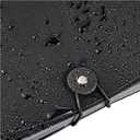 Amazon Basics Expanding Accordion File Organizer, Letter Size, 13 Compartments, Large Capacity Document Storage, Waterproof, Black, 1-Pack