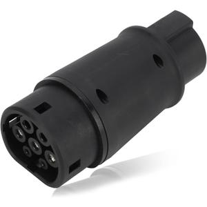 Adaptador Ccs1 A Ccs2,Type 1 to 2 Charger Adapter,EV Connector,Electric Vehicles Charging Adapter Type 1 to Type 2 Adapter IP54 16A/32A 230V Universal Charging Station Plug