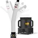 LookOurWay Air Dancers Wacky Waving Inflatable Tube Guy - 7ft Tall Inflatable Advertising Waving Dancing Man with Sky Dancer Blower - White