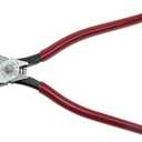 Klein Tools D201-7CSTA Linesman Pliers, Side Cutters with Spring Loaded Action, Ironworker Pliers have Aggressive Knurl and Tempered Handles