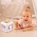SOCBTNSO Busy Cube, Toys for 1 Year Old Girl Gifts, Montessori for Baby Girl, Travel Sensory Toys for Toddlers 1-3, Learning Fine Motor Skills| 1st Birthday Girl Gifts 6 9 12 Months