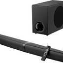 Sound Bar with Subwoofer, Soundbar for TV Speaker Sonicwave 2.1 CH 120W Detachable 2-in-1 Home Audio System with DSP Bluetooth 5.3 Soundbar, ARC/Optical/AUX for Movies Music Gaming
