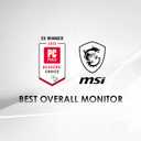 Msi PRO MP242LE 24-inch IPS 1920 x 1080 (FHD) Computer Office Monitor, 100Hz, Adaptive Sync, HDMI, DisplayPort, Tilt, 4-Side Slim Bezel 1ms, Black