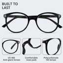 GIBLOGO Reading Glasses for Women/Men Eye Glasses Blue Light Reading Glasses Cheaters Eyeglasses