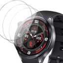 8 x 3 Pack Designed Screen Protector for OnePlus Watch 3, 9 Hardness High Definition Anti-Scratch Bubble Free
