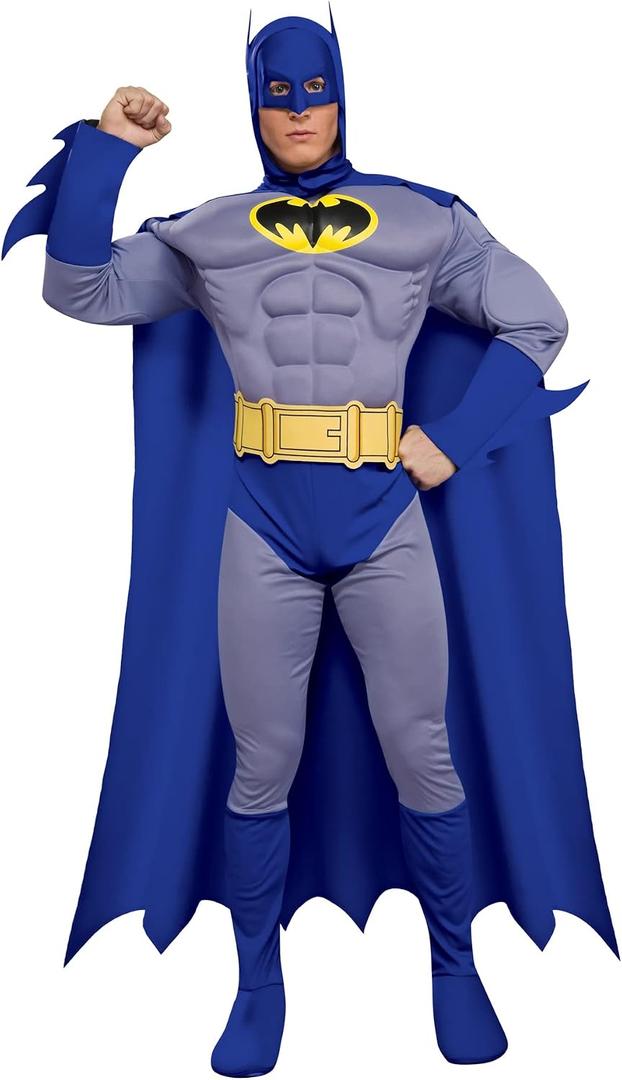 Rubies DC Comics Superheroes: Batman Costume for Adults, Men's Large (L)