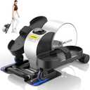 ANCHEER Under Desk Elliptical Machine Transform Your Life - High-End, Portable, Mini Leg Exerciser While Sitting. Perfect for Seniors, No Noise. Ideal Gift for Family As Seen on TV (Obsidian Black)