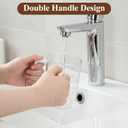 2 Pcs Judaica Hand Washing Cup with Dual Handles 5" Acrylic Clear Negel Vasser Hand Washing Cup for Jewish Ritual Netilat Yadayim Holiday Gifts (White Handle)