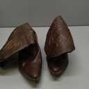 Cowboy Boots for Women Cowgirl Mid Calf Western Boots Embroidered Stitched Pointed Toe Chunky Block Heel Brown Red Black US5-11 (10)