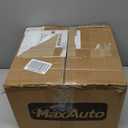MaxAuto 4.10/3.50-6" Flat Free Tire Replacement for John Deere Mower, Hand Truck/All Purpose Utility Tire on Wheel, 3"-3.5''-4.0''-4.5'' Centered Hub, 3/4" Bearings, Yellow Steel (2 pack)