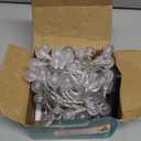 Metaku Globe Fairy Lights Battery Operated 33ft 80LED String Lights with Remote Waterproof Indoor Outdoor Hanging Decorative Christmas Lights for Home Party Patio Garden Wedding (Warm White)