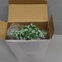 Skylety 35 Pieces Model Trees 1.2-6.3 Inch Mixed Miniature Trees Diorama Supplies Fake Plants Train Scenery Landscape Christmas Village Architecture DIY Crafts(Green,Snowy Cedar)