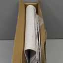 Beige Drum Lamp Shade, 13" Top x 13" Bottom x 10" High, Two Different Top Rings (Spider and UNO Fitter), Lamp Shade for Table Lamps Floor Lamps, Natural Linen Lampshade Replacement, Assembly Required