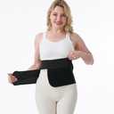 Trendyline Postpartum Belly Band Wrap: Latex-Free Abdominal Binder Breathable for C-Section Recovery - Compression Support Belly Binder with Hot/Cold Pocket for Women Relief Pain & Swelling