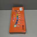 Heysland Handbells 8 Note Diatonic Metal Bell Colorful Desk Bells Hand Percussion Bells Kit for Kids Children Musical Teaching Family Party Chior