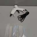 Hot Glue Gun Kit with 30 Sticks, 20W Fast Preheating Mini Hot Glue Gun and Sticks Set for School Crafts DIY Arts and Quick Home Repairs, White (30 Sticks (4"/10cm Each))