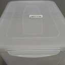 Vababa 2-Pack 16 L Pizza Dough Proofing Box with Lid, Clear Food Pizza Storage Container