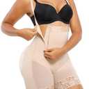 SHAPELLX Shapewear Tummy Control Fajas Colombianas Body Shaper for Women Butt Lift Bodysuit, XL