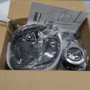 GANIZA Food Processors, Electric Food Chopper with Meat Grinder & Vegetable Chopper - 2 Bowls (8 Cup+8 Cup) with Powerful 450W Copper Motor - Includes 2 Sets of Bi-Level Blades for Fruits/Meat/Nuts (Black)