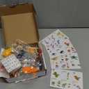 Advent Countdown Blind Box Calendar 24 Day Countdown Building Block Set，Christmas Stocking Gifts Adventure Building Block Puzzle