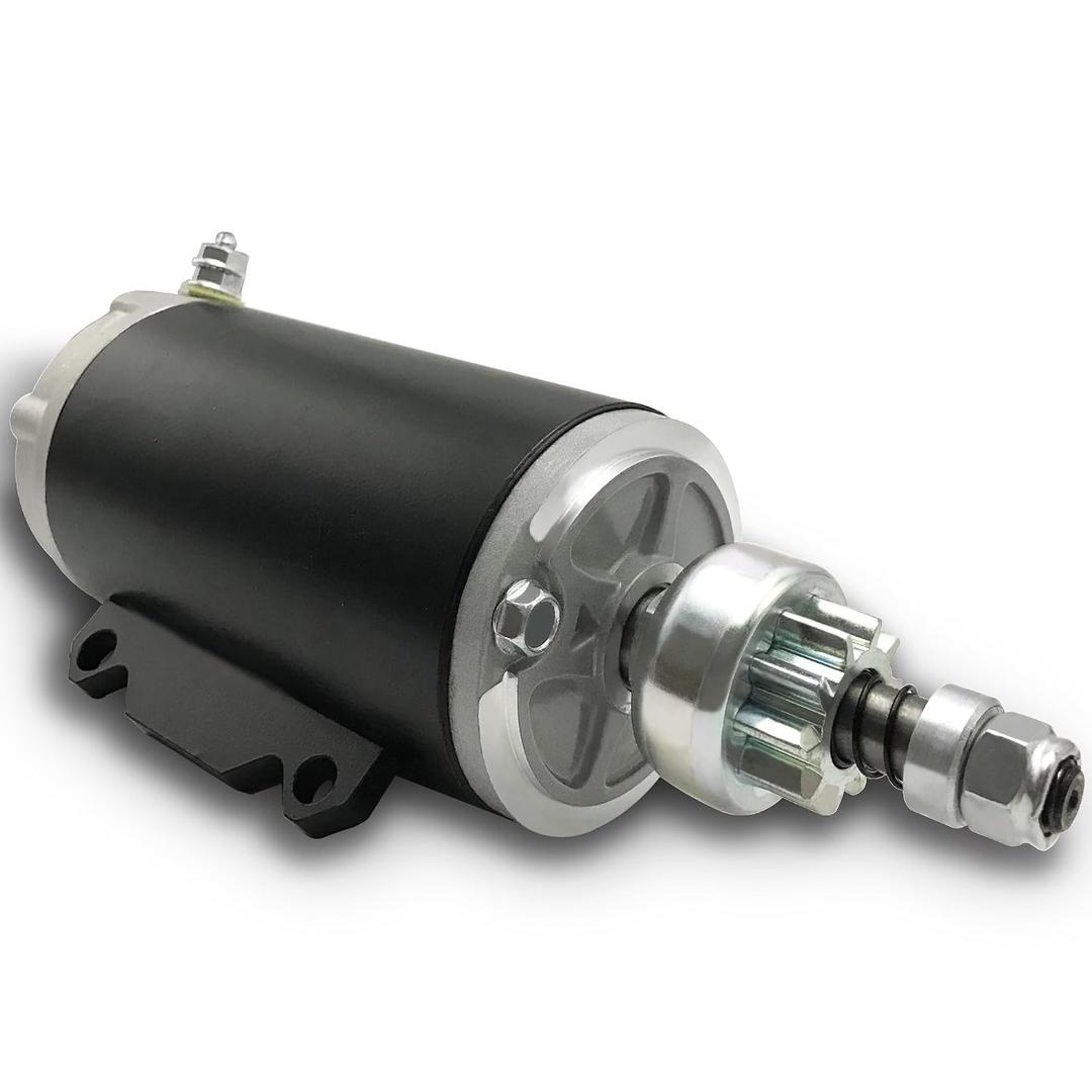 5719 New Marine Starter Replacement for Johnson 85 88 90 100 110 112 115 125 135 140 HP, Evinrude E85 E88 E90 E100 E110 E112 E115 E125 E135 E140 1973-1998, SAB0062 462399 462119 41021012