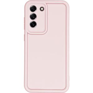 Puxicu Slim Case for Samsung Galaxy S21, Enhanced Camera Protection, Shockproof Skin-Friendly Touch Soft Case Cover for Samsung Galaxy S21 Phone, Light Pink