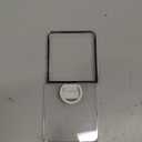 Samsung Galaxy Z Flip7 Ring Phone Case Clear, Protective Cover with Built-in Ring, Easy to Carry, Slim, Sleek, US Version, Transparent