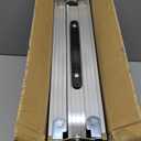 Folding Camping Table,3 Feet Portable Outdoor Table with Aluminum Legs,3 Fold Lightweight Beach Table with Handle,Camping Accessories for Home Picnic BBQ Garden Cooking