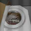 EAPUDUN Modern Farmhouse Pendant Light, 1-Light Industrial Hanging Light Fixture 9.3-inch, Brushed Nickel Finish with Clear Glass Shade, PDA1127-BNK