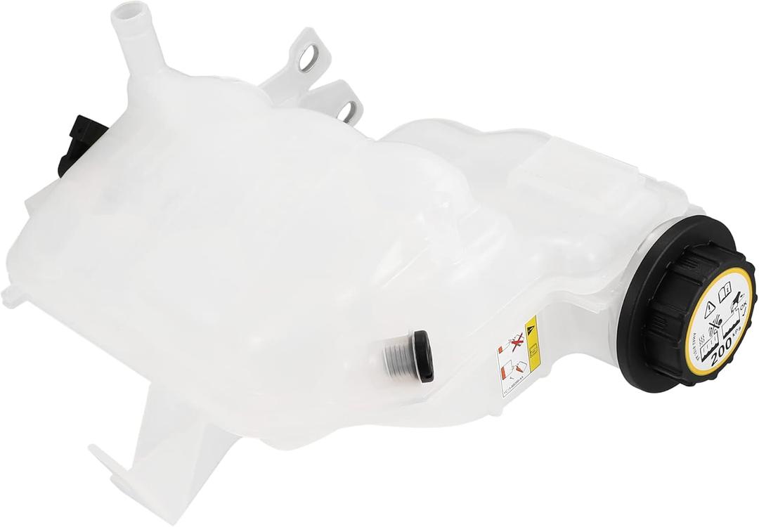 X AUTOHAUX 1 Set Coolant Radiator Reservoir Tank LR020367 Coolant Overflow Expansion Bottle with Cap and Sensor for for Land Rover for Range Sport LR4 LR3