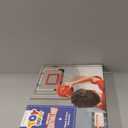 TOY Life Basketball Hoop Indoor for Kids Over The Door Office Basketballhoop for Teens and Adults Mini Hoops Door Room Goal with 4 Balls (White-classic)