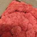 Kevin Textile Valentines 14x24 Inch Pillow Cover 1 Pack Boho Decorative Soft Striped Corduroy Lumbar Farmhouse Color Accent Rectangle Cushion Case for Living Room Couch Sofa Bed, Red