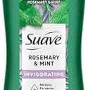Suave Professionals Invigorating Shampoo for Dry and Damaged Hair Rosemary and Mint Paraben free and Dye free Hair 40 oz 4 Packs
