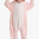 ATOZ Onesie for Kids, Animal Pajamas Halloween Cosplay Costume for Girls Boys,Size XL