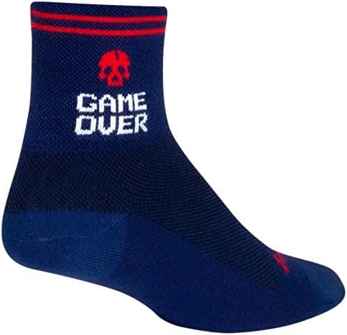 SockGuy Gameover Standard Classic Socks - 3 Large/X-Large