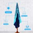 Genovega 2 Packs Oversized Beach Towel Set 36 x 72 in Large Big Pool Camping Swim Clearance Soft Towels Travel Essentials Accessories Must Haves Vacation Necessities Adult Gifts Shark Turtle, Extra Large 72*36