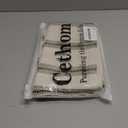 Cethom Boho Throw Pillow Covers 12x20 Set of 2, Olive Green Striped Decorative Pillow Cases for Couch Chair Bed, Textured Farmhouse Modern Accent Cushion Covers for Living Room Bedroom Sofa Home Decor