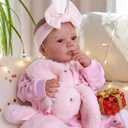 BABESIDE Reborn Baby Dolls - 20-inch Cute Soft Vinyl Realistic Baby Doll Real Life Baby Dolls with Complete Accessories Perfect for Cuddling, Playtime, and Gift Giving