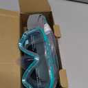 Vvinca Snorkel Set for Kids 3-14, Dry Top Snorkeling Gear for Boys Girls Youth, Panoramic View Swim Goggles with Nose Cover & Anti-Fog Lens, Junior Scuba Diving Mask with Adjustable Soft Fabric Strap