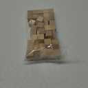100 Pack 1 Inches Unfinished Wood Cubes Blocks - Natural Wooden Square Blocks Great for Crafts Making
