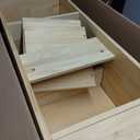 Solid Wood Montessori Shelf, 4-tier Kids Bookshelf and Toy Storage Cabinet