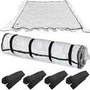 King Mattress Bag for Moving and Storage, Mattress Storage Bags California King Size for Mattress up to 14 Inches