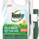 Roundup for Lawns Ready-to-Use with Extend Wand, Tough Weed Killer for Use on Northern Grasses, 1.33 gal.