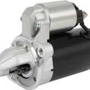 SCITOO Starter Motor 17827 Compatible for Hyundai Accent 1.6L 2001-10 1.5L 2001-03 for KIA Rio 1.6L 2006-10 for Dodge Verna 2004-08 36100-26800 063522605010 12V Rotation CW Teeth 8 Starter Type PMDD