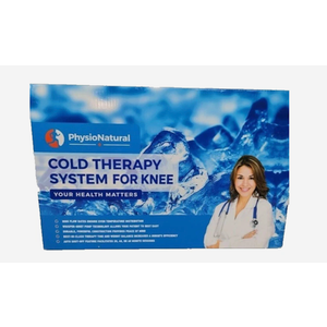 PhysioNatural Cold Therapy System for Knee Cryo Therapy Freeze Kit