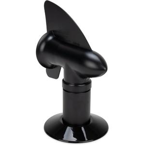 Camco Cyclone RV Sewer Vent Cover - Uses the Power of the Wind to Draw Holding Tank Odors Out of the RV, Trailer, or Camper - Easy Tool-Free Installation (40597) (Black)