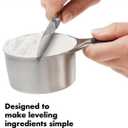 OXO Good Grips 4 Piece Stainless Steel Measuring Cups with Magnetic Snaps
